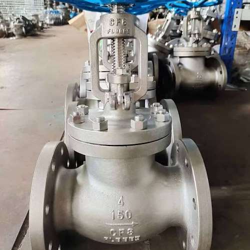 شیر فلکه فولادی 4 اینچ کلاس 150 اروپایی